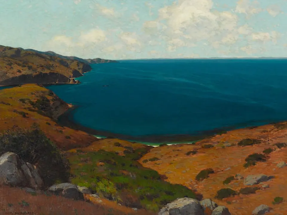 William Wendt, Avalon, Catalina Island